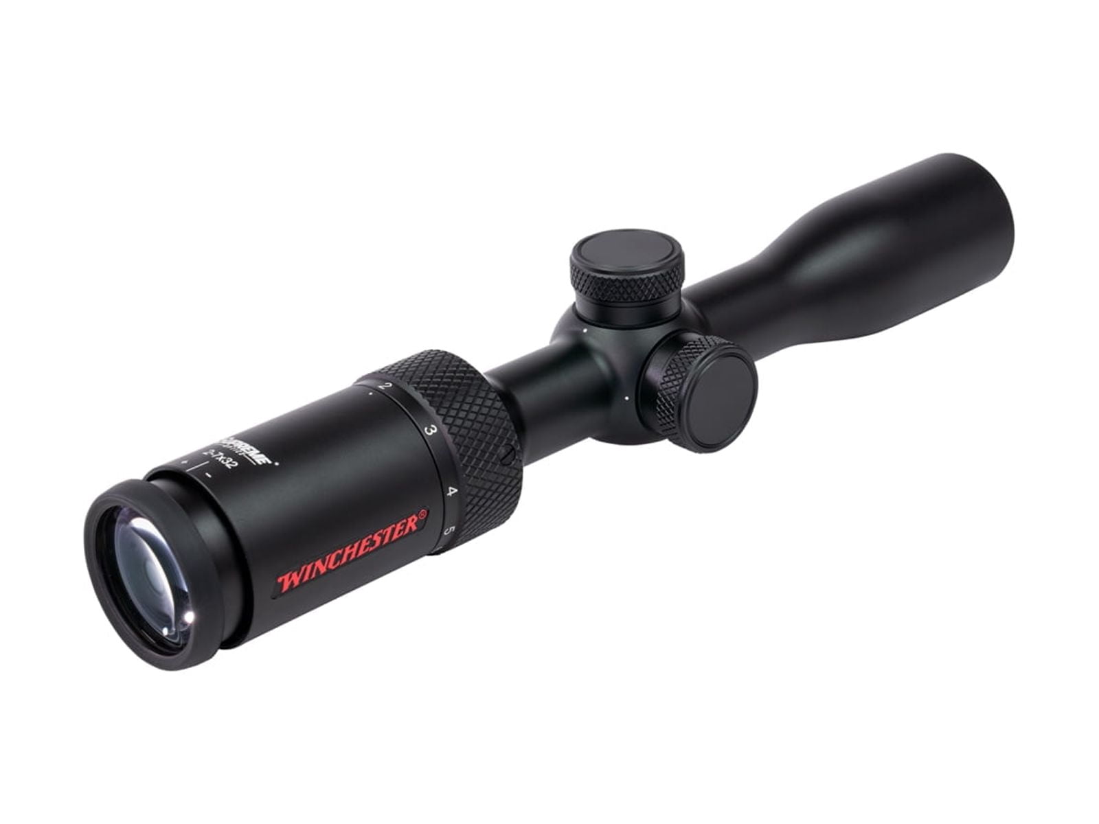 Winchester Supreme Optics mm 1 inch Tube Rifle Scope, Second Focal Plane, Plex Wire Reticle, Black