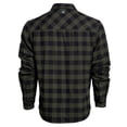 thumbnail image 3 of VORTEX Adult Male Timber Rush Flannel Long Sleeve Shirt, Color: Forest, Size: S, 3 of 5