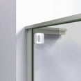 thumbnail image 4 of DreamLine Mirage-Z 56-60 in. W x 72 in. H Frameless Sliding Shower Door in Brushed Nickel, 4 of 6