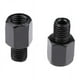 thumbnail image 1 of 5x Espejo retrovisor lateral para motocicleta Scooter RH 10 mm - Adaptador RH 10 mm Negro , 6 piezas, 1 of 8