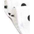 thumbnail image 5 of AllegK Dde San Patricio BluElegante De ManLarCon Cuello De Volantes Y Lunares Vintage PaMujer Blanco negro XS, 5 of 5
