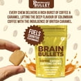 thumbnail image 3 of Brain Bullet Coffee Caffeine Chews 80mg Caffeine + 160mg L-Theanine per Chew, 40 Chews, 3 of 8