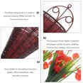 thumbnail image 5 of YSNOOWE Cesta De Flores Artificiales Colgante Multi Color Para Hogar Y Oficina, 5 of 5