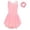 a-Pink63, variant on VNKIDY Girls Dance Dress Kids Solid Color Sleeveless Ballet Dress Criss Cross Back Layered Chiffon Skirt Dress Matching Scrunchie For Dance Practice Pink 9-10 Years