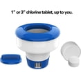 thumbnail image 4 of 7-inch Floating Chlorine Dispenser, Large Capacity-fits 3" Chlorine Tablets, Adjustable Release Tablet Floater For Indoor & Outdoor Swimming Pool Spa,, 4 of 5