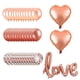 thumbnail image 1 of Cateissary Globos de novia de oro rosa para ser globos con letras de papel de aluminio decoraciones para fiesta de boda accesorios para despedida de Kits de decoración para fiestas Cateissary HA008178-00, 1 of 6