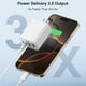 thumbnail image 2 of Cargador UGVV USB C de 40 W con 4 puertos y cable de 10 pies para iPhone y iPad, 2 of 7