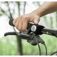 thumbnail image 5 of Timbres para bicicleta eléctrica, bocina electrónica para bicicleta, mini timbre timbre E-Bell impermeable 80dB, soporte elástico universal de silicona negro JM, 5 of 5