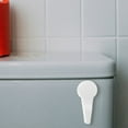 thumbnail image 3 of MLINS  Replacement Toilet Flush Lever Home Bathroom Handle Tank Lifter White, 3 of 8