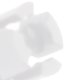 thumbnail image 3 of 200Pcs LED Holder Plastic Flat Buckle Light Emitting Diode Mount for Indicator DIY Experiment 0.1in White, 3 of 5