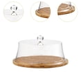 thumbnail image 6 of TISHITA Dustproof Cake Cover Serving Tray Decorative Transparent Cake Stand with Transparent Cover Cake Pan for Party Kitchen Wedding Decor M, 6 of 8