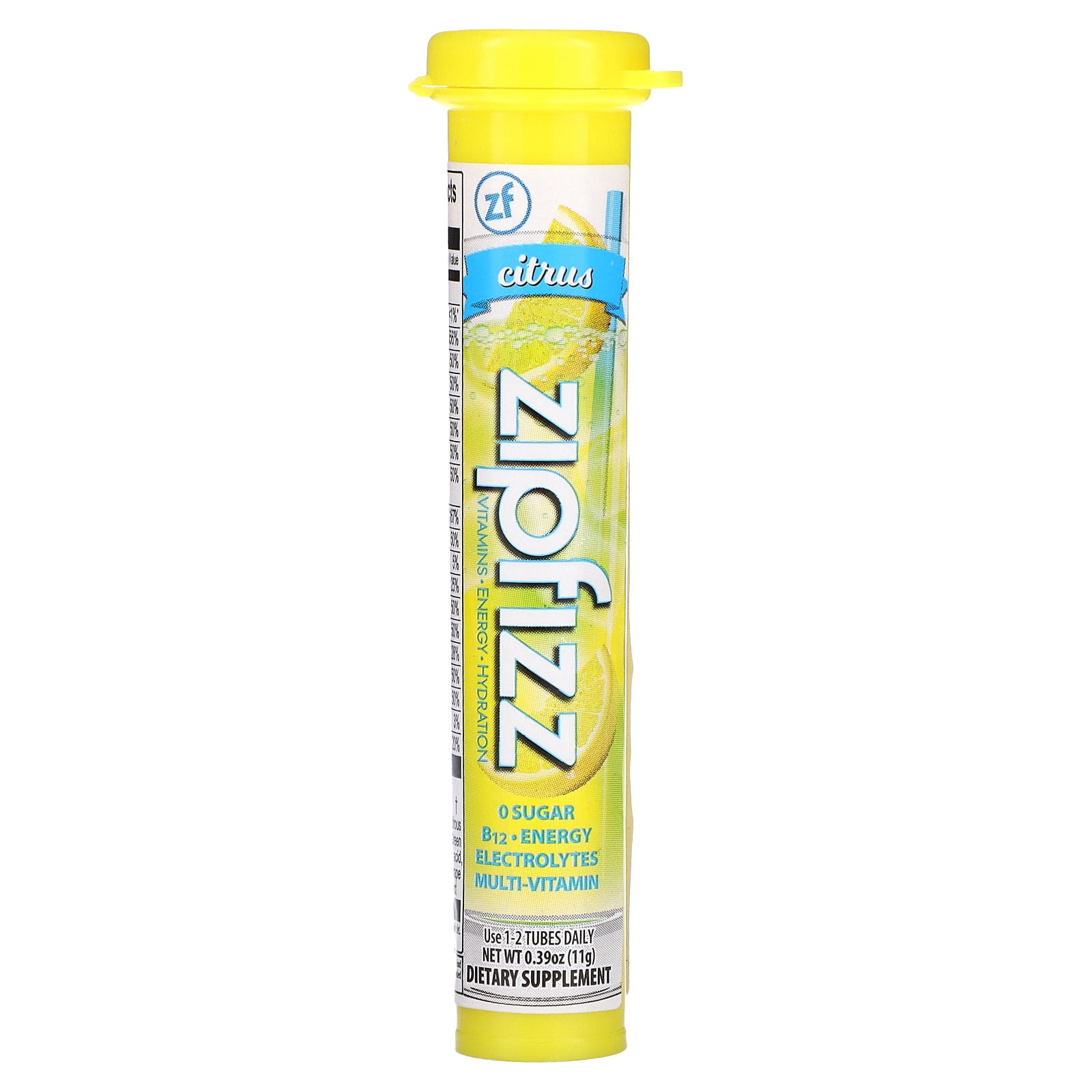 Zipfizz ZipFizz  Energy Drink Mix, 20 ea