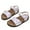 Purple, variant on Kureaily Summer Girls' Large Sized Casual Sandals Made Of Cork With Colorful Prints Comfortable Sandals Suitable For Outdoor Use Beach Shoes./ Size 9,3-3.5 Years(Black)