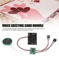 thumbnail image 3 of Voice Greeting Card Module, 40mm Diameter Speaker Voice Recording Playback Module Easy To Use  for Crafts, 3 of 7