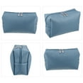 thumbnail image 7 of Unique Bargains Floral Makeup Bag Zipper Flower Cosmetic Pouch Blue, 7 of 7
