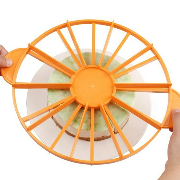 Cortador de porciones iguales, marcador de porciones para pasteles, cortador de tarta de queso, herramienta para hornear, ingeniería de precisión