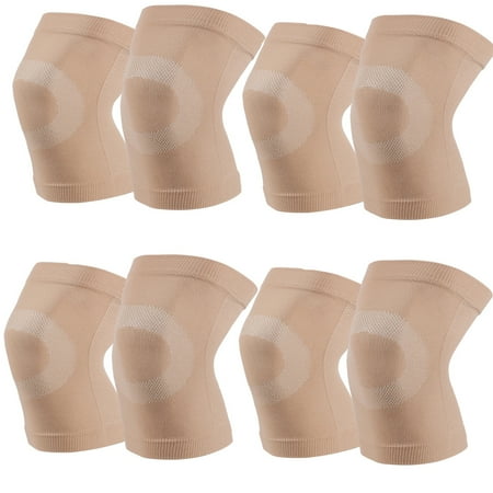 

Knee Braces for Knee Pain - Knee Brace Knee Compression Support for Men & Women - Knee Pads for Running Arthritis Joint Pain Relief Working out(4-Packs)