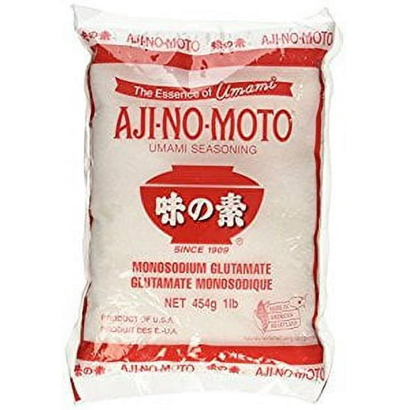 NineChef Bundle - Aji No Moto Ajinomoto Monosodium Glutamate Umami Seasoning 454g / 1LB / 16oz HALAL   1 NineChef Brand Long Handle Spoon