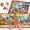 Dino, variant on Quokka Puzzles for Kids Ages 3-5 - Magnetic Puzzles for Toddlers 2x60 Pcs - Ocean & Forest