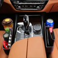 thumbnail image 3 of Car Seat Filler Organizer, 2 Pack Multi-Function Car Seat Organizer, Auto Console Side Storage Box with Cup Holders, 2 Seat Drink Hooks, Car Organizer, 3 of 5