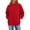 01#Red, variant on Womens Oversized Mock Neck Sweatshirts,Long Sleeve Pullover Plus Size Thick Tops,2025 Casual Fall Winter Outfits With Pockets Yellow XL