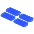 thumbnail image 1 of Bandeja de hielo de 1x1cm, molde para cubitos de silicona, 160 rejillas cuadradas, molde reutilizable fácil de desmoldar para comida de bebé, limonada, 4 Uds., 1 of 5