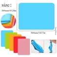 thumbnail image 3 of Blecry 360*260*0.75Mm Heat-insulating Placemat, Pink, 40*30,Large Silicone Counter Mat 18.7X14.5 inch Multipurpose Table Placemat Countertop Protector Baking Mat Nonstick Nonskid and Heat Resistent, 3 of 9