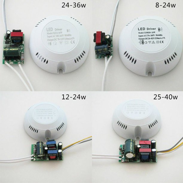 LED Driver Power Supply for Ceiling Light Lamp with Round Box Lighting Parts