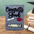 thumbnail image 4 of Wooden Graduation Money Holder Pendant Money Card Craft Souvenir (Light Brown), 4 of 7