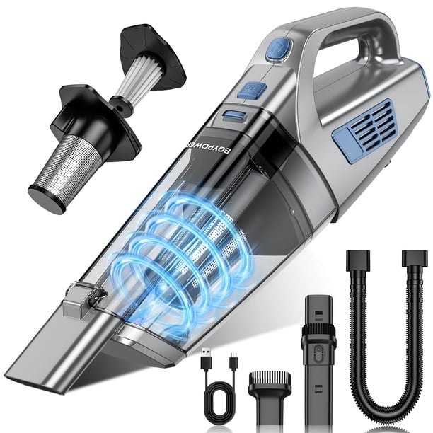 Aspiradora BQYPOWER 16000PA Inalámbrica Recargable 0.4L
