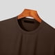 thumbnail image 4 of pstuiky Camisas de vestir de manga corta para hombre, Sudadera con capucha informal holgada de color liso y manga corta para hombre camisas casuales para hombre s, 4 of 5