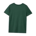thumbnail image 3 of Camiseta para mujer con cuello redondo, camiseta básica transpirable para caminar, vacaciones, mujer XL, 3 of 7