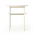 thumbnail image 1 of Mellow Table d'Appoint et de Bout Rond Polyvalent AIDA avec Tablette de Rangement, Beige, 1 of 9