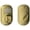 Gold, variant on Schlage Be365-Ply Plymouth Electronic Keypad Single Cylinder Deadbolt - Brass