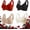 #D, variant on 4-Pack Women's Seamless Wireless Cooling Unpadded Comfort Bra, Ribbed Full Coverage Adjustable Straps Push Up Bras