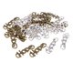 thumbnail image 4 of 30 piezas de aleación de plata / bronce, colgantes en forma de esperanza, fabricación de joyas, amuletos, hallazgos para bricolaje, , collar, t Macarena Colgante de joyería de moda, 4 of 6