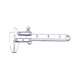 thumbnail image 4 of Calibrador Vernier Hugo Para Casa De Muñecas Mini Regla 1/6 1/12 Plata, 4 of 10