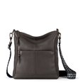 thumbnail image 2 of The Sak Lucia Crossbody Bag in Leather, Convertible Purse with Adjustable Strap, Slate, 2 of 4