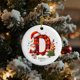 thumbnail image 1 of Adornos navideños con letras del alfabeto | 26 colgantes decorativos | Decoración navideña personalizada para hacer tú mismo, 1 of 6