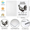 thumbnail image 5 of Funny Chicken Coop Signs, Farm Fresh Butt Nuggets Metal Sign for Farmhouse, Kitchen, and Garden Decor, Vintage Chicken Coop Decor(8" x 12"), 5 of 5