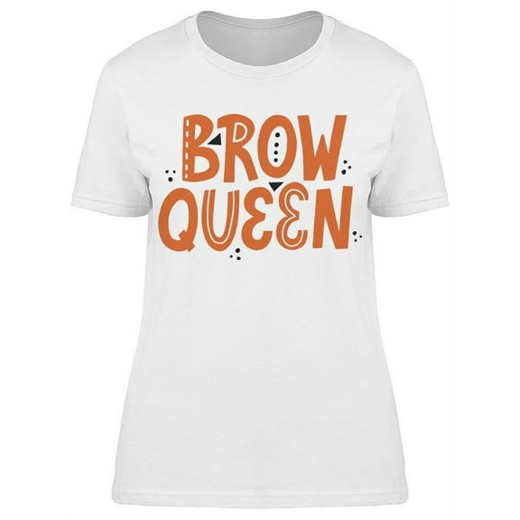 Brow Queen Orangy T-Shirt Women -Image by Shutterstock, Female XX-Large
