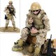 thumbnail image 4 of Figuras militares de soldados de acción simuladas de plástico: juguetes delicados, 4 of 5