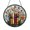 Acrylic 3.5 Inch, variant on Book Lover Stained Glass Suncatcher, Floral Book Stack Window Decor, Artistic Reading Theme