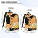thumbnail image 2 of Easygdp Sunflower Gnomes 2 Mochila de Lona Resistente para Laptop, Compatible con Laptops de 15 a 17 pulgadas, Ideal para Escuela, Trabajo y Viajes-Small, 2 of 5
