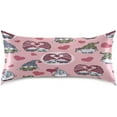 thumbnail image 3 of GZHJMY Valentine's Day Gnome Satin Pillowcase, Soft Breathable Silk Pillow Case with Envelope Closure for Hair and Skin, Queen Size 30 x 20 Inch Home Decor, 3 of 7