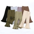 thumbnail image 7 of FDDMis Toddler Girl Pants Cotton Sweat Pants Black Wide Leg Pants Girls 7/8 Clothes Newborn Clothes for Girls 4t Girl Clothes Girls 18 Month Clothes, 2-3 Years, 7 of 7