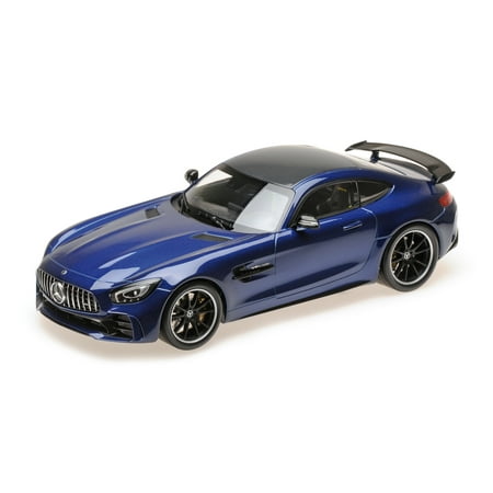 Minichamps Indy Car 2017 Mercedes AMG GT-R Metallic Blue with Black Top Limited Edition to 402 pieces 1/18 Diecast Model Car by Minichamps ()