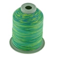 thumbnail image 1 of Caña de pescar Hilo de construcción Color degradado Nylon Twist 1500m Línea fija de guía Verde kusrkot Línea de envoltura de la barra de pesca, 1 of 7