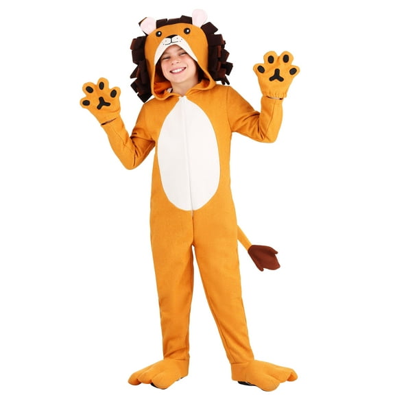 Kids Wooly Lion Costume