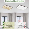 thumbnail image 5 of Yellow Spring Floral Magnetic Fluorescent Light Covers for Ceiling Lights 2x4Ft, Summer Botanical Rustic Daisy Office Classroom Kitchen Drop Ceiling Light Covers Lighting Filters Shade Panel 1 Pack, 5 of 9
